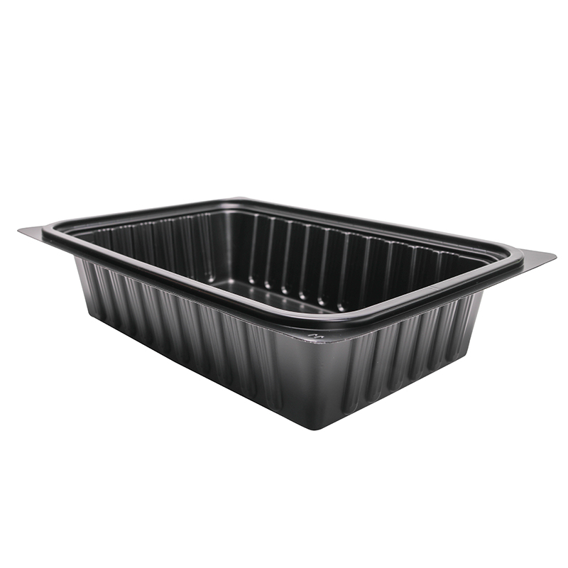 BOPS cover black square fast food box